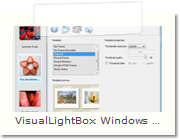 Flickr Slideshow Windows version - Thumbnails Tab