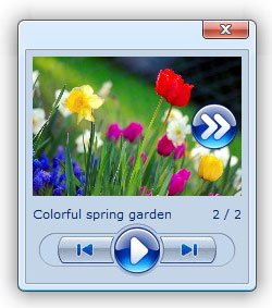 flickr slideshow slider Iphone Flickr Slideshow