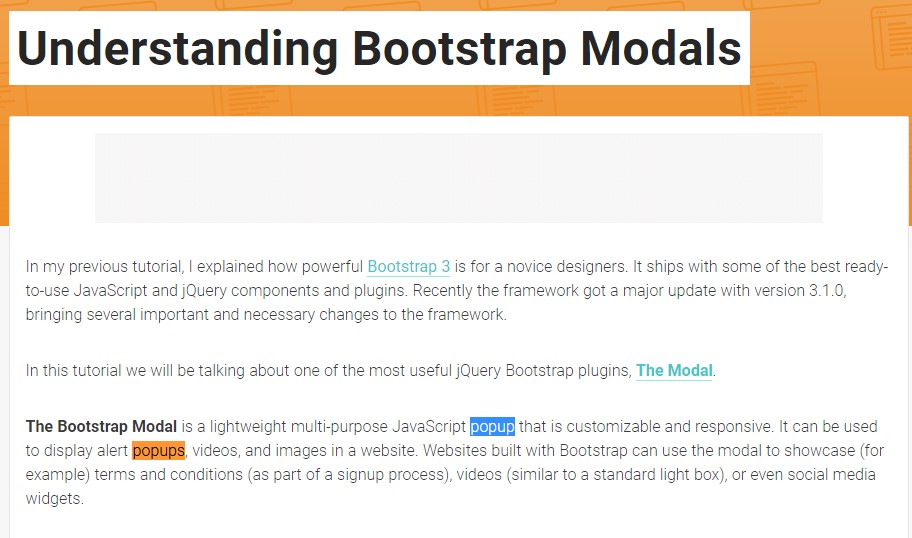 Another  helpful  post  relating to Bootstrap Modal Popup