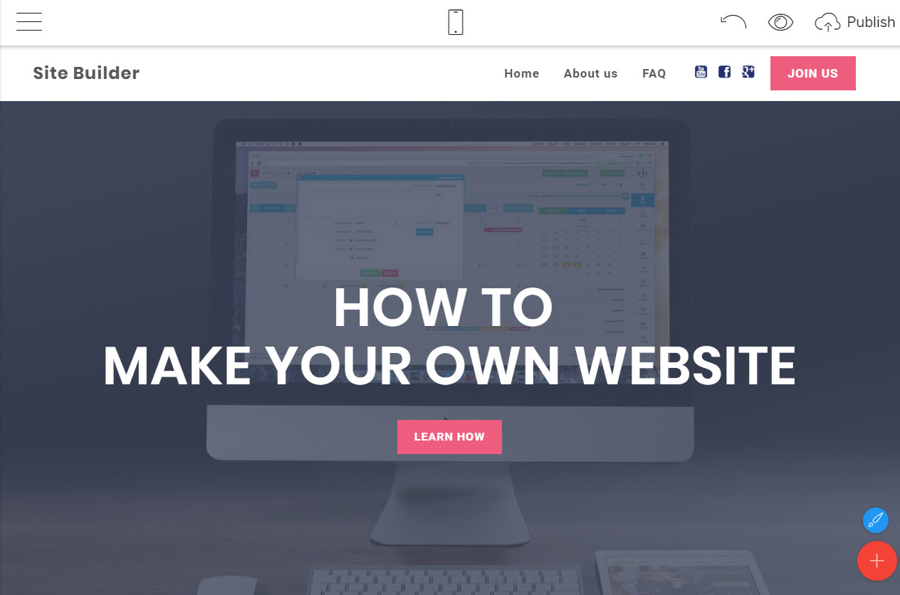 how to make a good website homepage